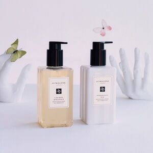 JO MALONE PEONY & BLUSH SUEDE BODY & HAND LOTION & WASH SET 8.5 OZ NEW IN BOX